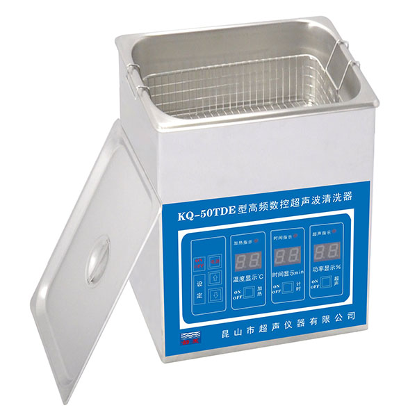 昆山舒美臺(tái)式高頻數(shù)控超聲波清洗器超聲波清洗機(jī)KQ-50TDE